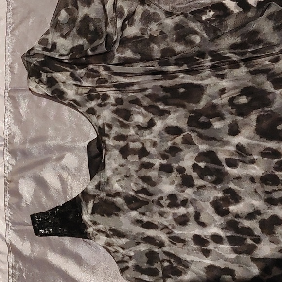 Vintage Nightway Mini Dress Sz 14W - Picture 3 of 3